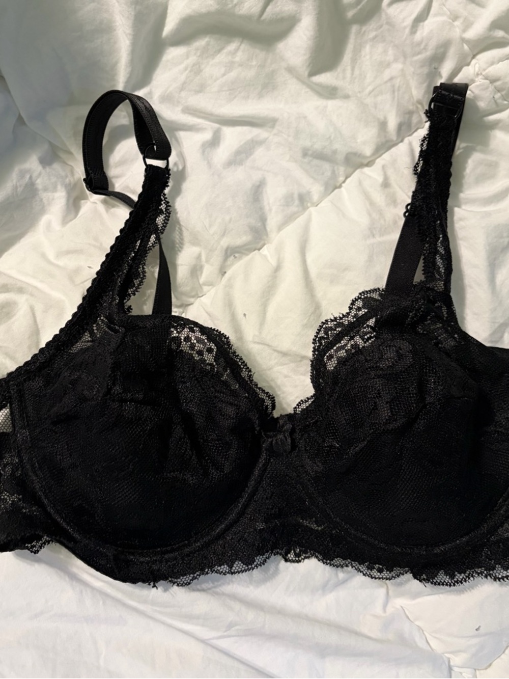 Black Lace Underwire Bra - Women Intimates & Sleepwear